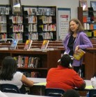YA author Karyn Henley visits Colonial Middle School